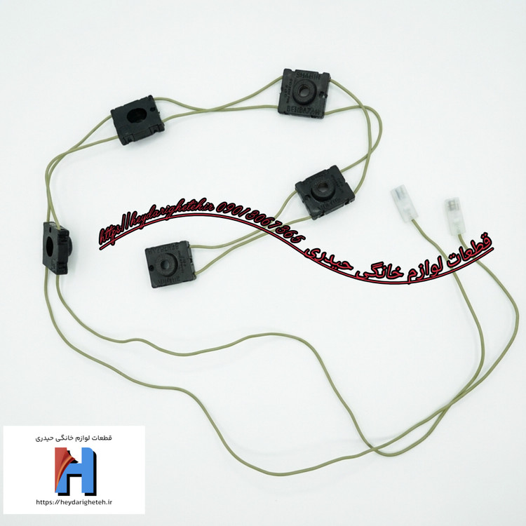 میکروسوئیچ اجاق گاز ( مدل مربعی - آکس 6 )